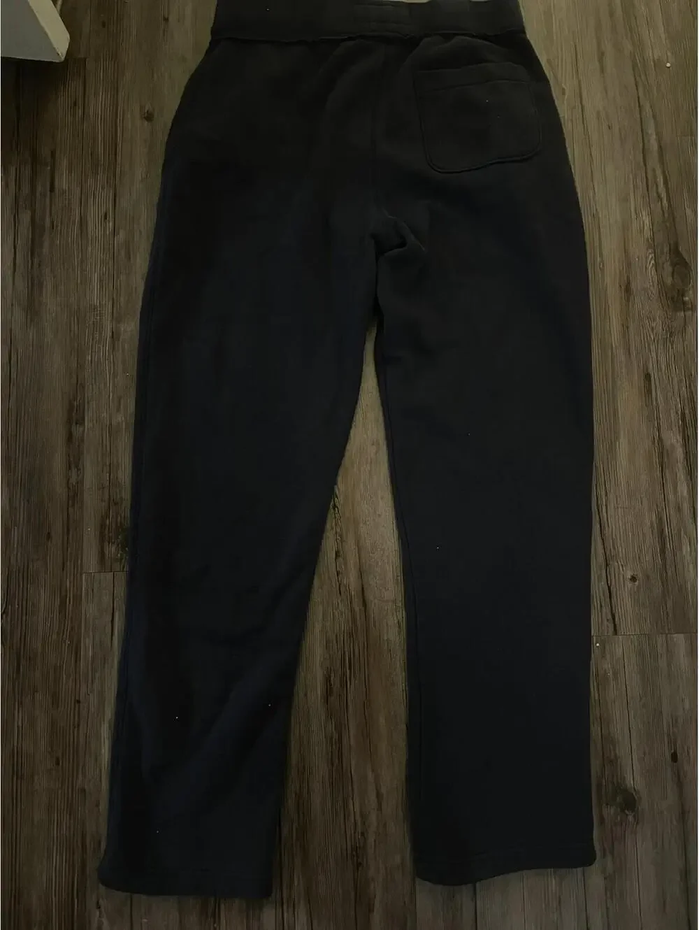 Arizona Jean Company Blue Y2K Fleece Sweats Embroidered Sz S
